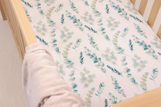 Eucalyptus Cot Sheet