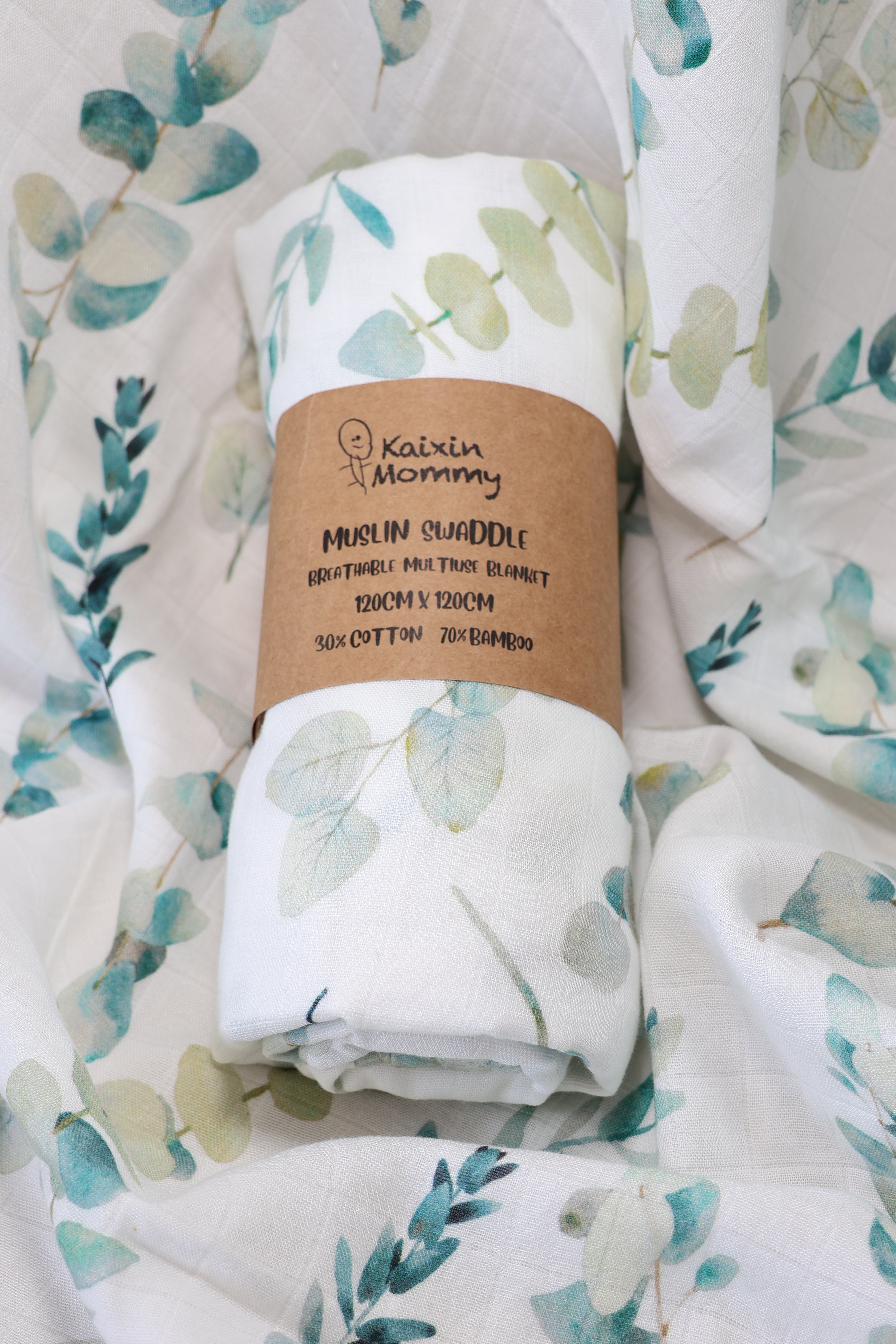 Eucalyptus Swaddle Kaixin Mommy